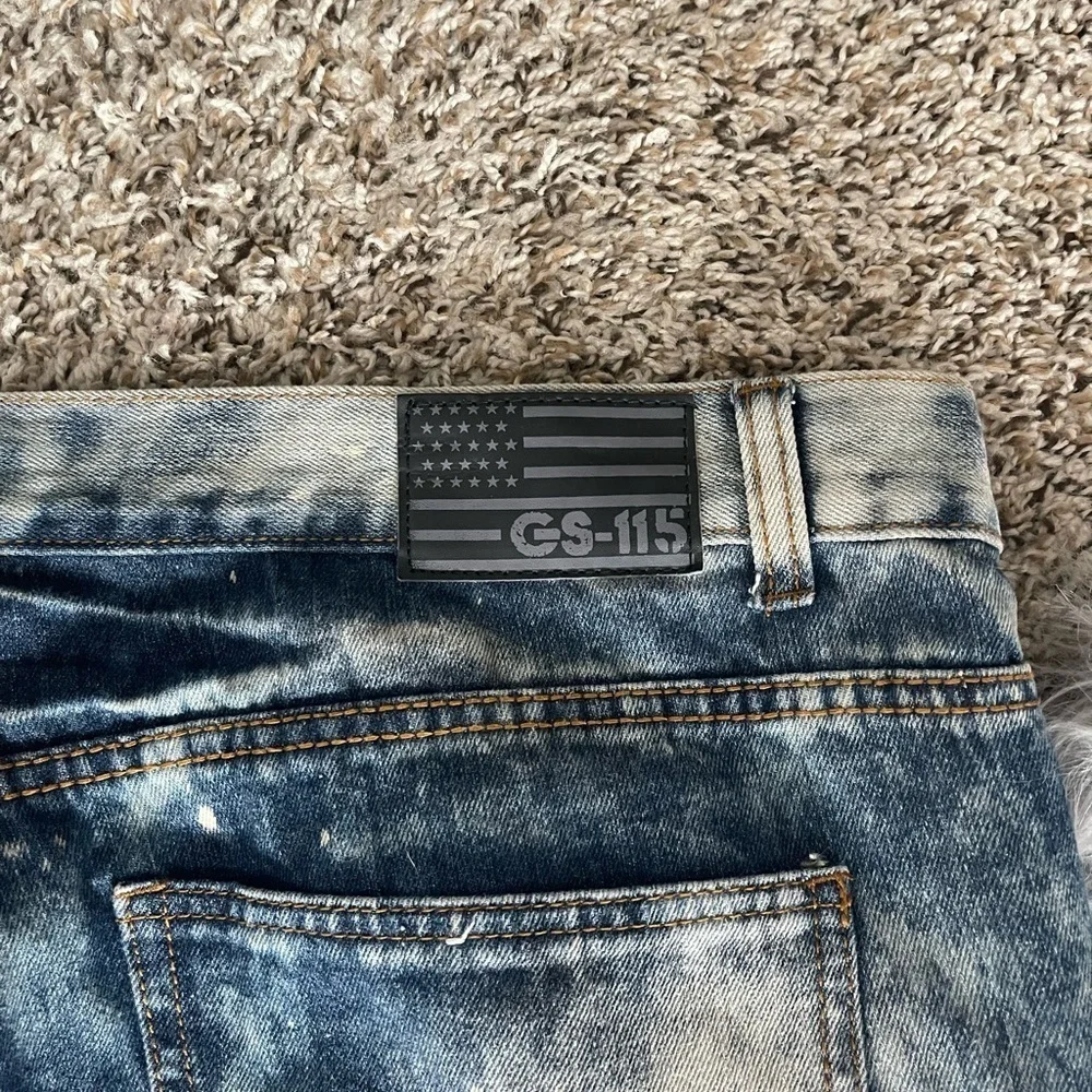 Y2K GS-115 Demin Distressed Grunge Jeans Men’s Size 42
